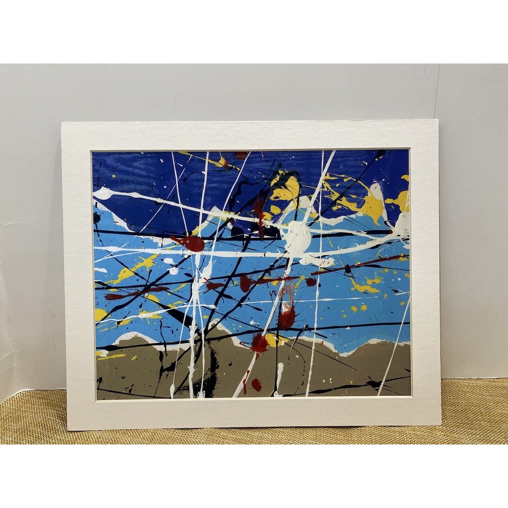 Photograph of Abstract Artwork Matte Included - New